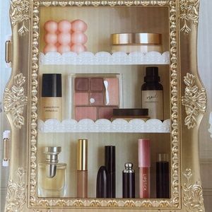 Gold Gilded Display Shelf